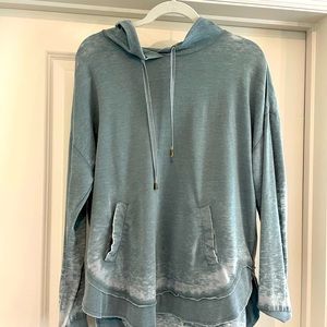 Long sleeve hooded sweatshirt